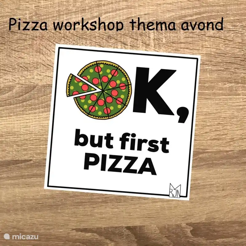 Todos los miércoles Noche temática - Taller de pizza