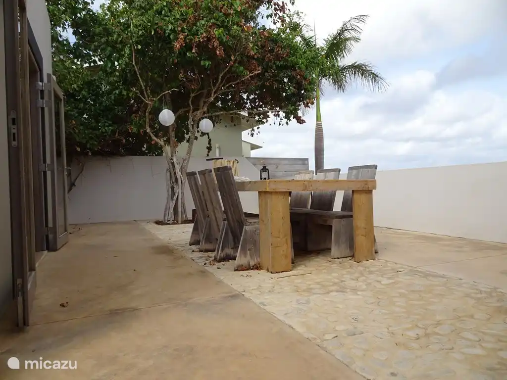 Terrace with bbq and view