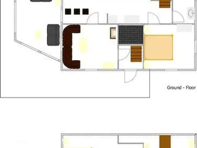 Ljusadal | Suède, Småland, Tingsryd - maison de vacances Plan d'étage de la maison