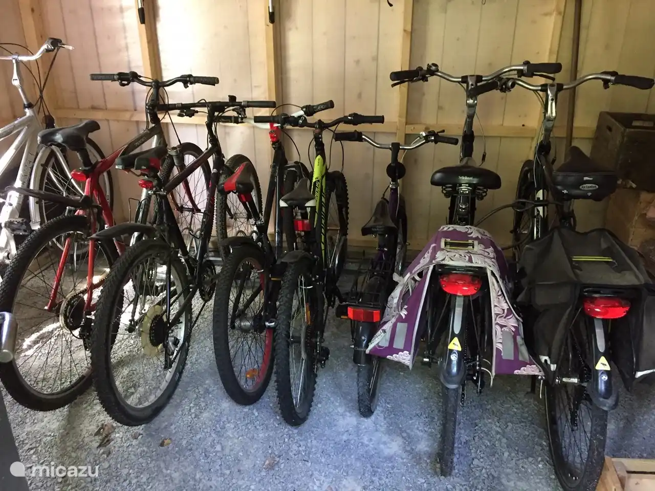 Fahrradverleih: 35€ pro Person/Aufenthalt