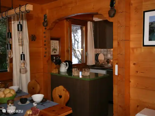 chalet huren in Zwitserland, Wallis, Fiesch – Chalet Valais Open keuken