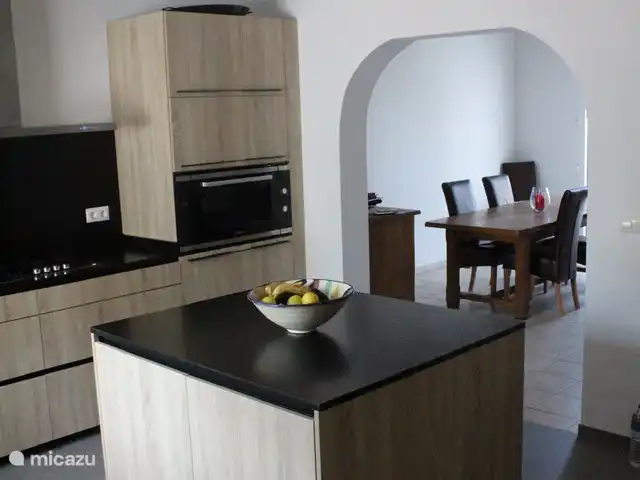 Villa Muntalmar en España, Costa Blanca, Jávea - villa Cocina moderna (2022) con todos los electrodomésticos.