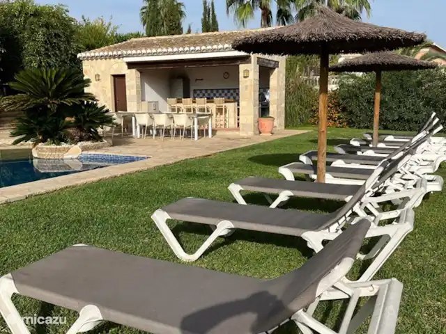 Villa Muntalmar en España, Costa Blanca, Jávea - villa relajarse junto a la piscina