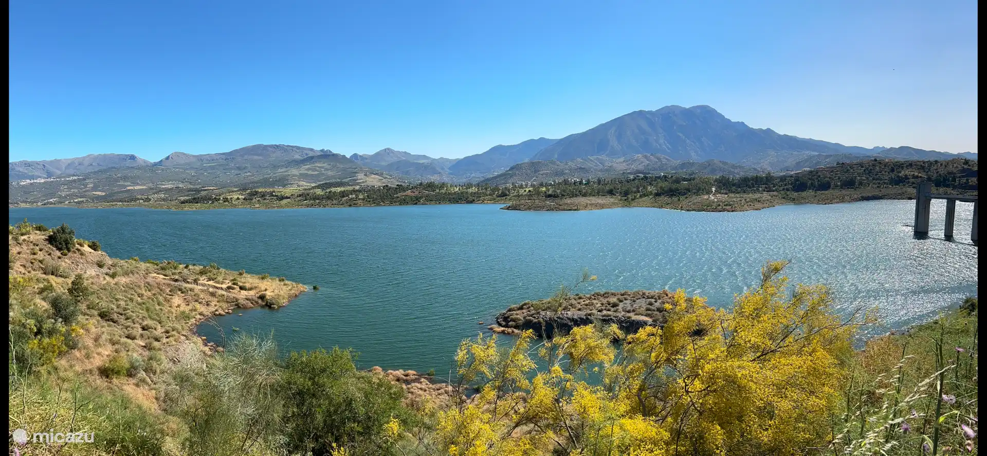 Pantano La Viñuela.