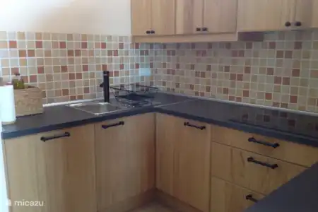 Vakantiehuis Spanje, Andalusië, Cómpeta vakantiehuis Casa buena vista keukenkitchenk