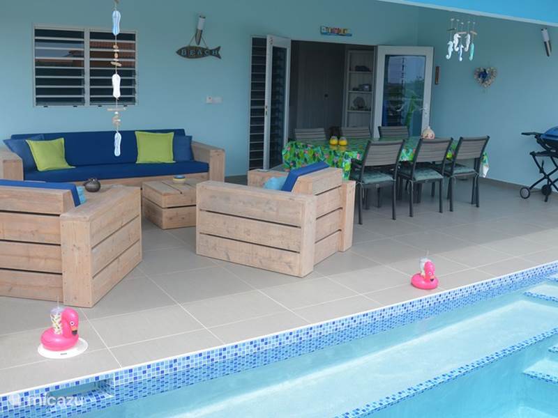 Vakantiehuis Curaçao, Banda Abou (west), Fontein Villa Last minute -15% Villa Flamingo
