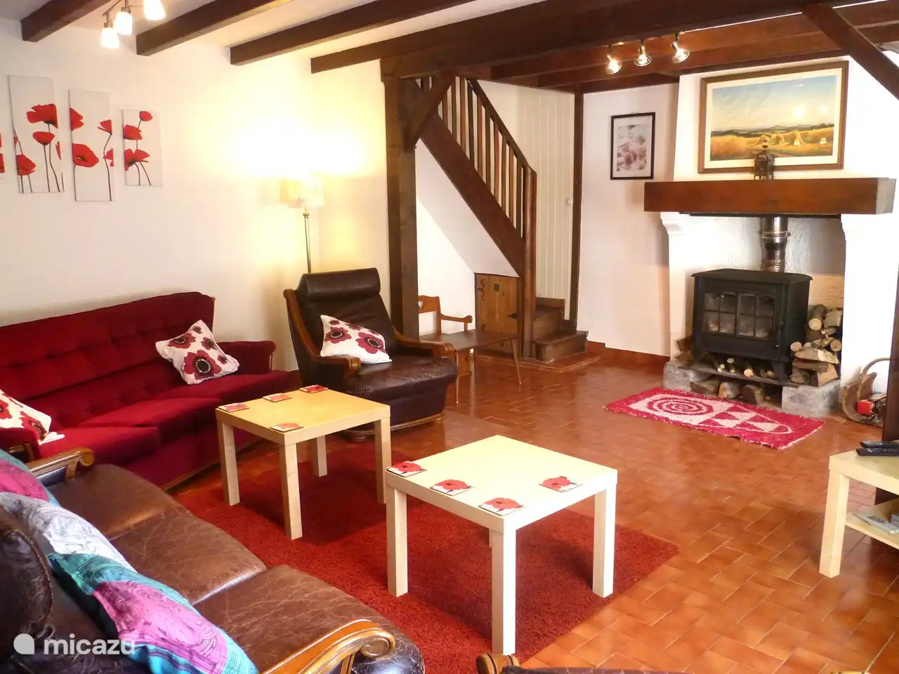 Sehr großes komfortables Wohnzimmer