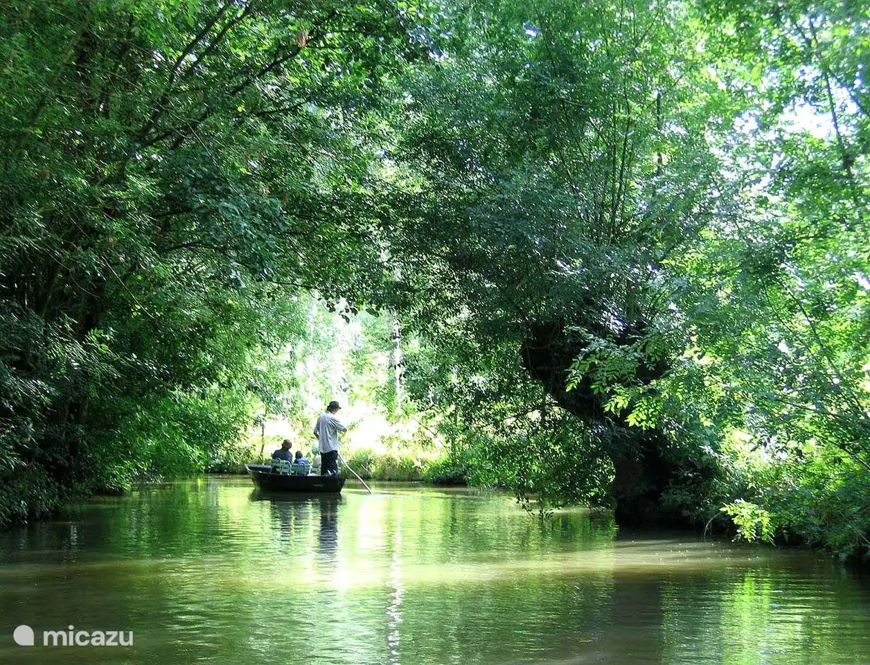 Gleiten Sie entlang des Marais Poitevin