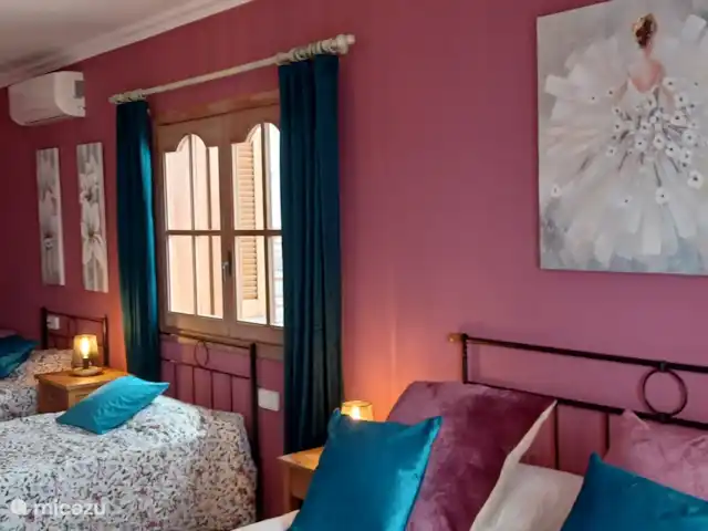 Chambre familiale 4 pers Casa Roble B&B | Espagne, Andalousie, Cómpeta - chambres d'hôtes