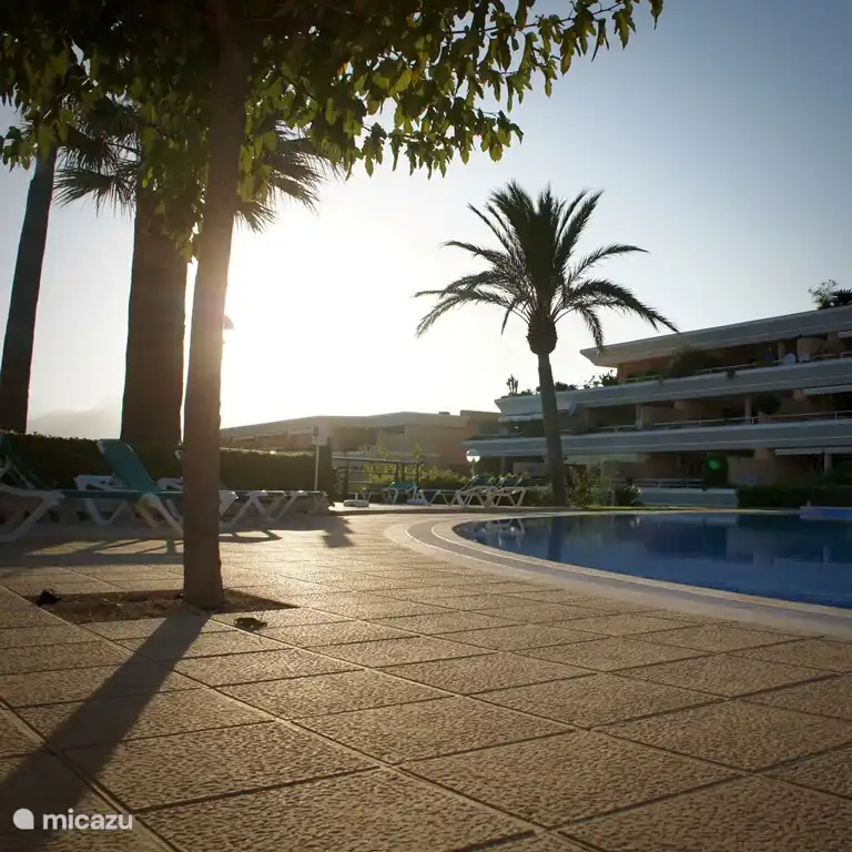 A l'une des piscines.