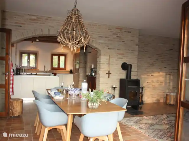 Casa Santa Maria Nuova Le Marche | Italie, Marche, Ostra Vetere - maison de vacances Cuisine du salon