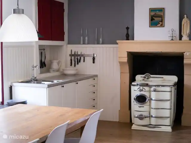 Villa Bièvres en Francia, Árdenas francesas, Bièvres  - casa vacacional Villa Bièvres tiene una cocina amplia y luminosa.