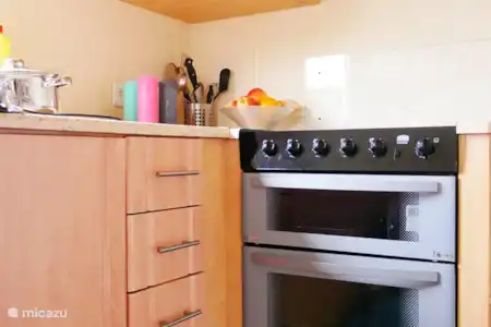 Vakantiehuis Nederland, Zeeland, Bruinisse stacaravan Villa Zeelandia Keuken
