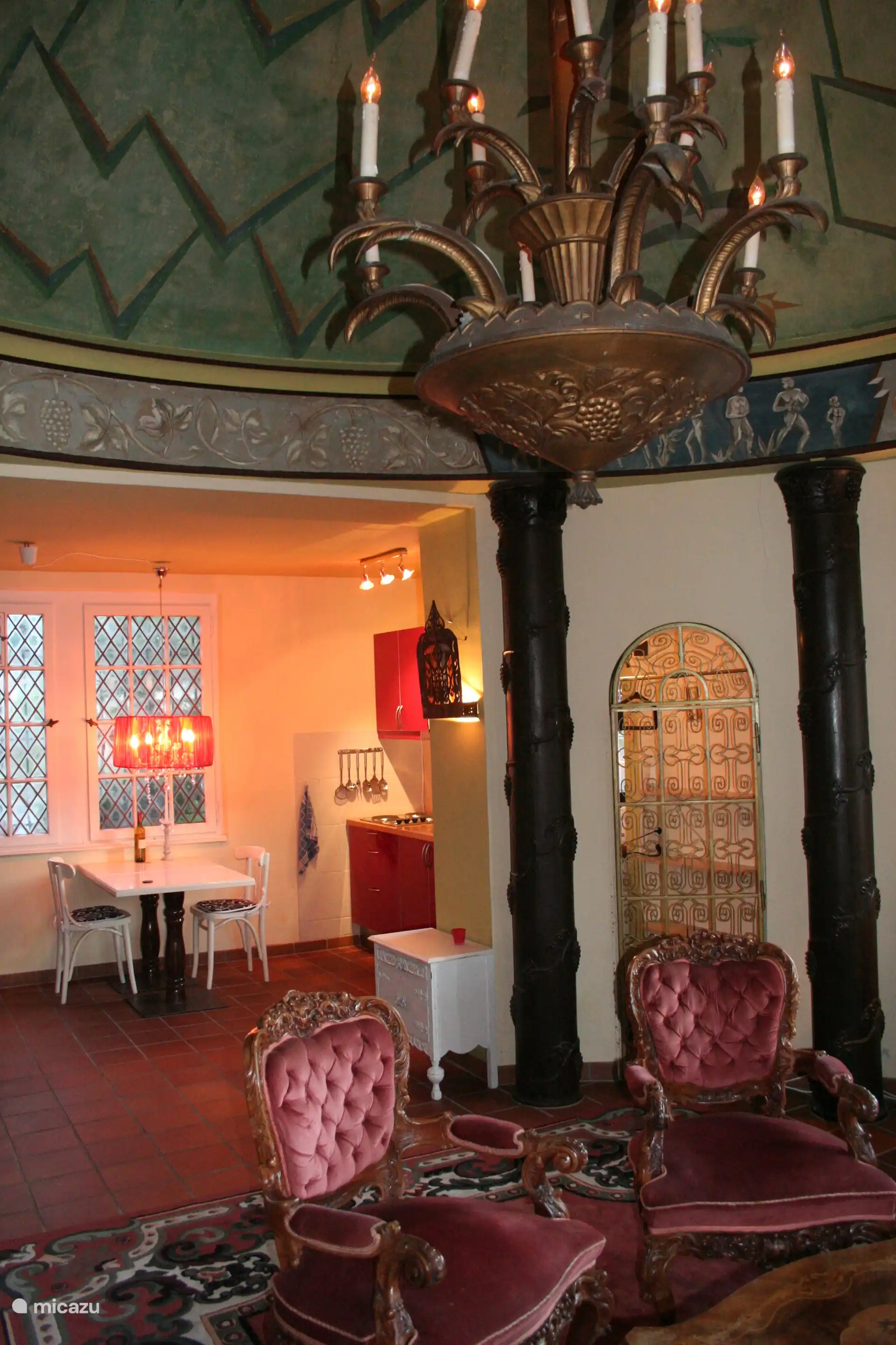 Wohnzimmer und Küche