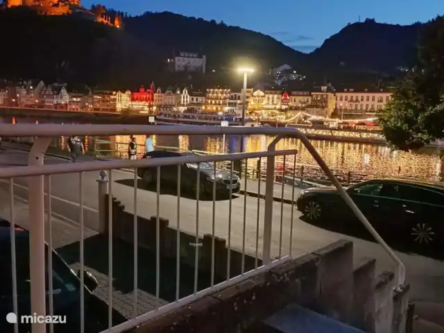 Pabellón de Cochem en el Mosela en Alemania, Mosela, Cochem - casa vacacional terraza
