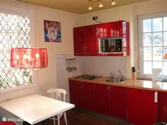 Pabellón de Cochem en el Mosela en Alemania, Mosela, Cochem - casa vacacional cocina