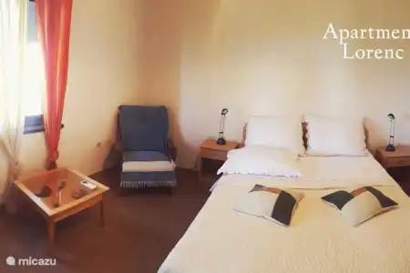 Vacation rental Croatia, Dalmatia – apartment Apartment Lorenc Bedroom