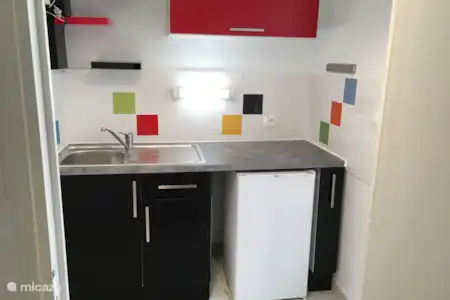Vakantiehuis Frankrijk, Hérault, Palavas-les-Flots studio Studio tussen centrum en strand Keuken