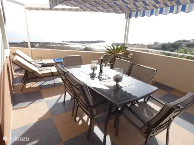 BELLA VISTA 1ère ligne, la plus belle/délicieuse | Espagne, Costa Blanca, El Campello - appartement Terrasse partie 1