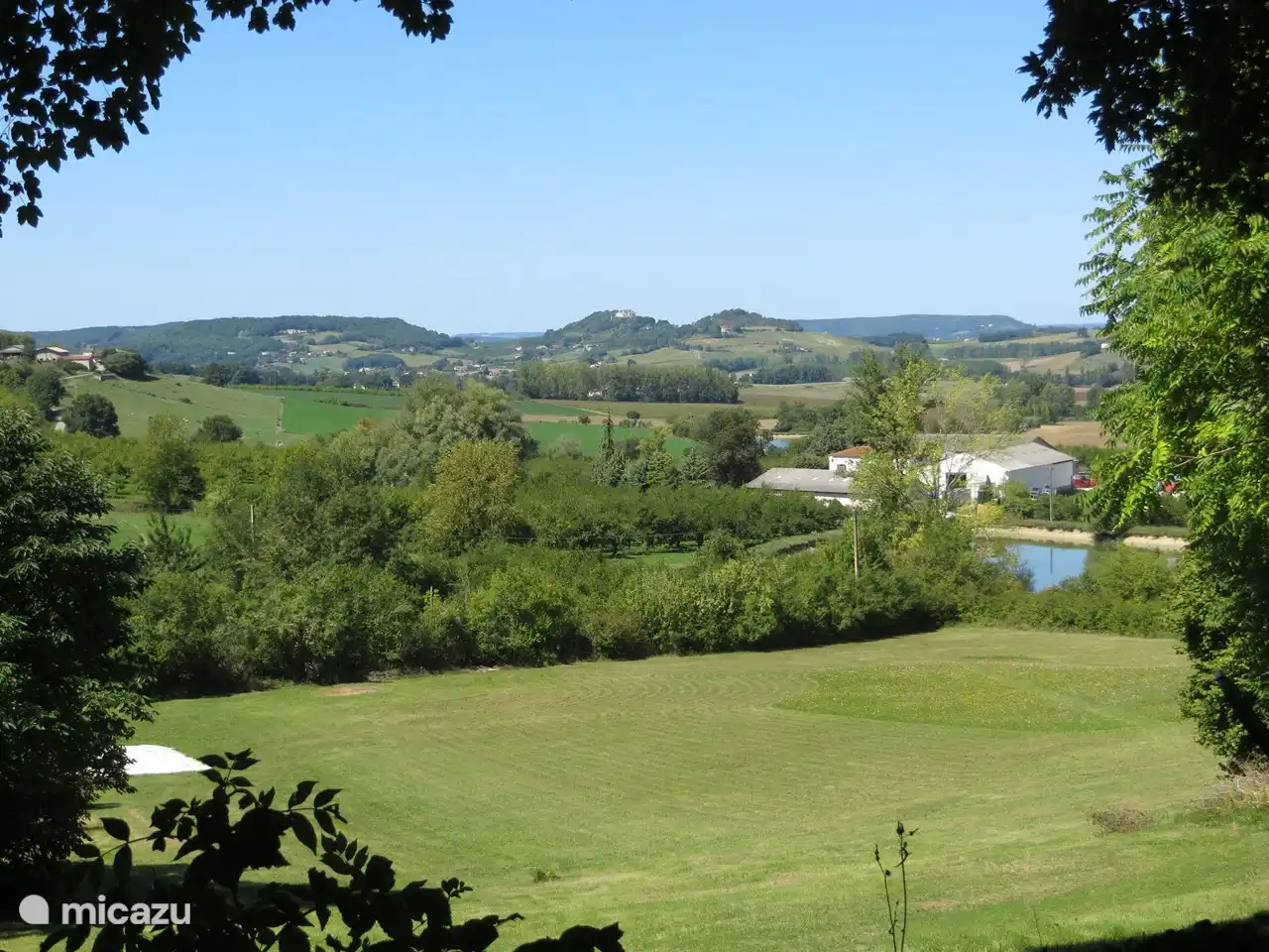 view from the central terrace