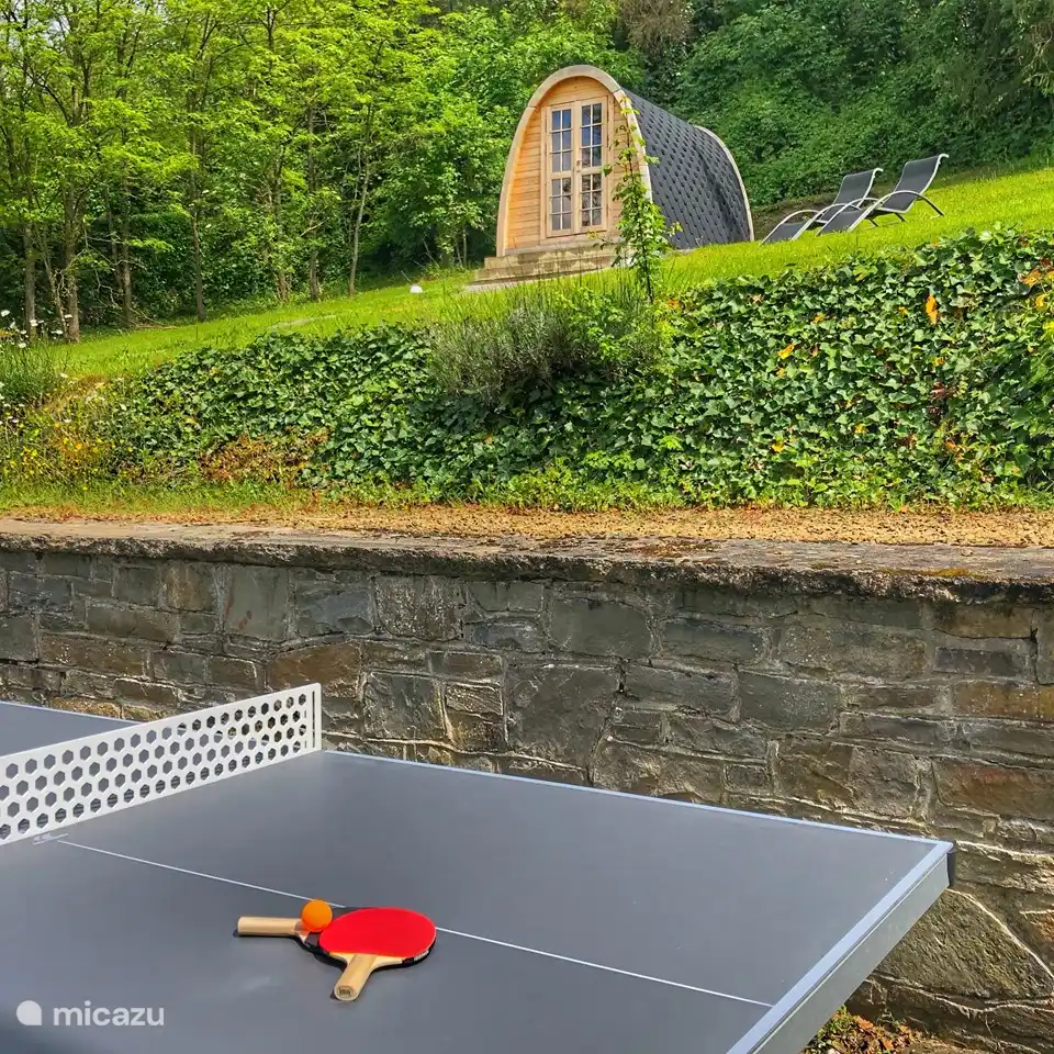 Tischtennis und Sauna