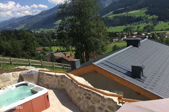 Vakantiehuis Oostenrijk, Salzburgerland, Niedernsill - geschakelde woning Dopplerhaus App. Blauw