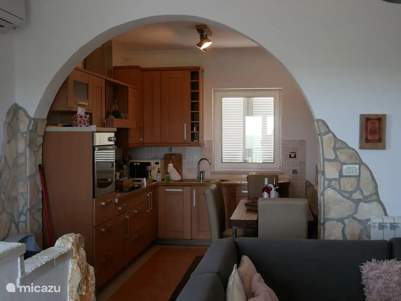 Innenküche im Obergeschoss