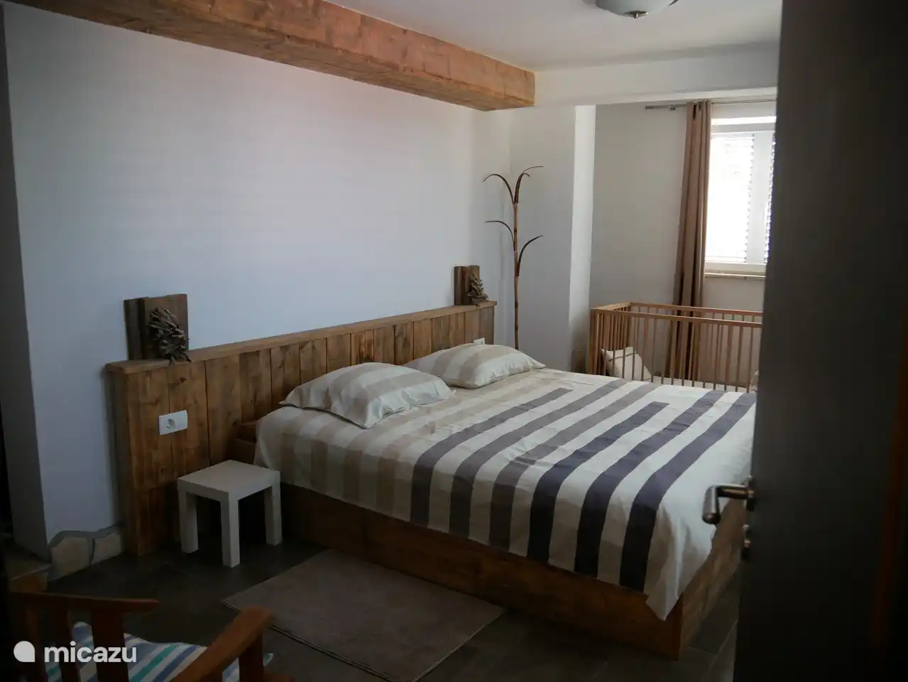 Schlafzimmer 4, Hauptschlafzimmer für 2 Personen im Erdgeschoss