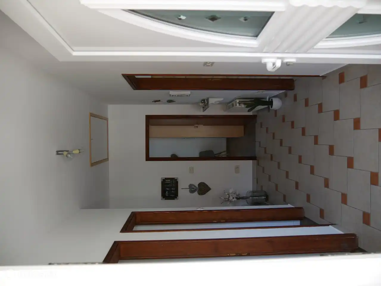 Der Flur beim Betreten