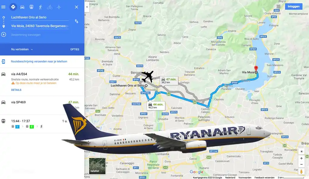 Der Flughafen ist in der Nähe. Sie fliegen ab € 9.99 von Weeze zum Beispiel