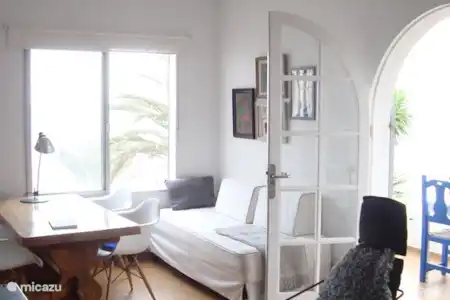 Vakantiehuis Spanje, Ibiza, Ibiza Stad geschakelde woning Can Vista Mar Sofa