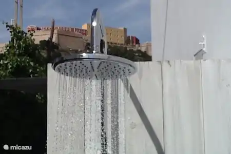 Vakantiehuis Spanje, Ibiza, Ibiza Stad geschakelde woning Can Vista Mar Buiten douche