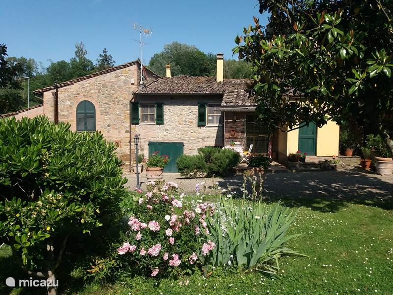 Casa vacacional Italia, Toscana, Montaione Apartamento Magnolia