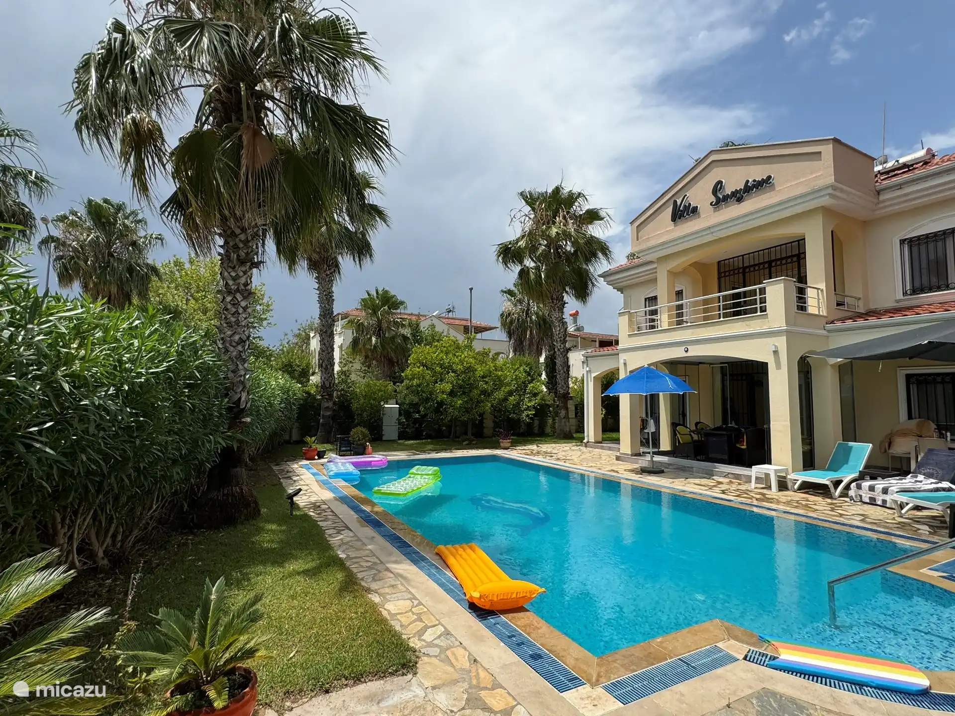 Freistehende private Ferienvilla