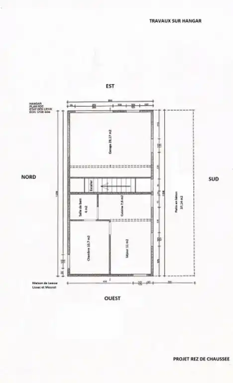 Gîte 2/4 Personen im Erdgeschoss