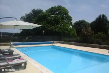 Vakantiehuis Frankrijk, Vendée, Loge-Fougereuse gîte / cottage Maison La Chenille Zwembad