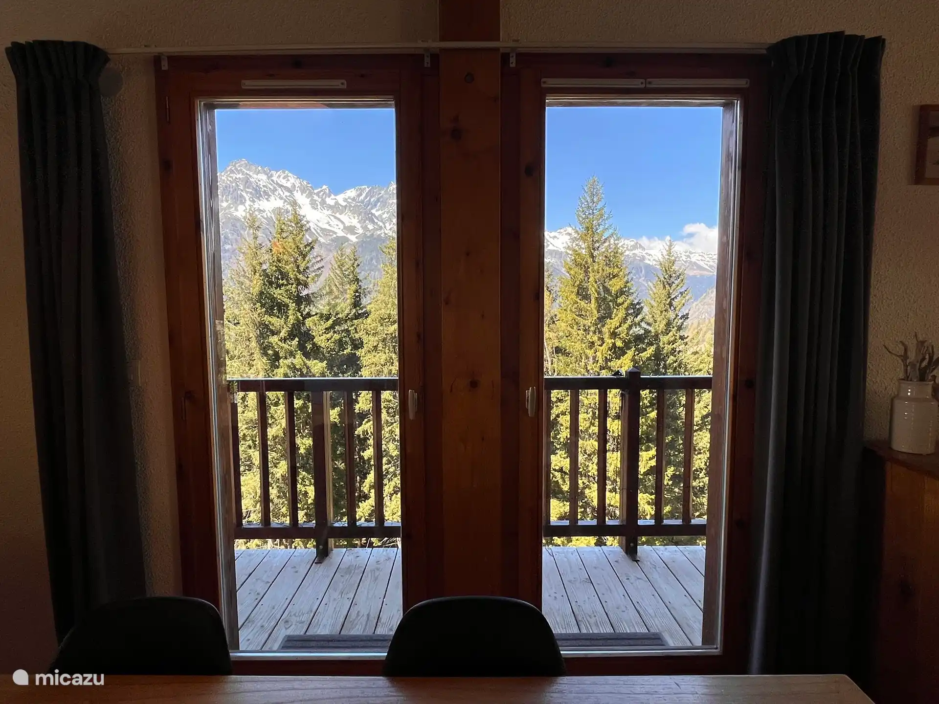 Atemberaubende Aussicht vom Esstisch