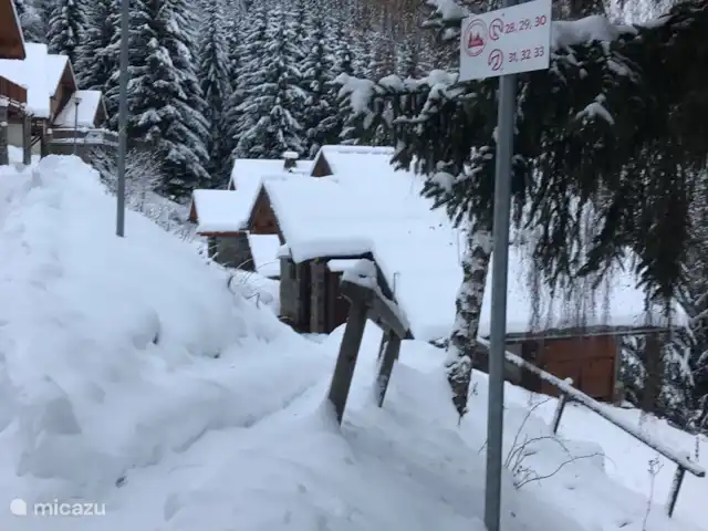 Location de Vacances France, Isère, Oz-en-Oisans, chalet - Chal'Oz 4**** Descente à Chal'Oz, le dernier tronçon