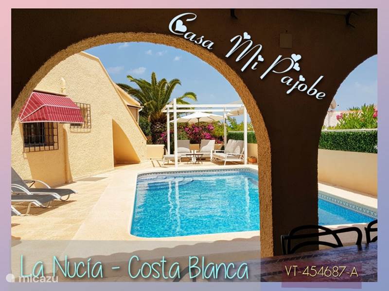 Holiday home in Spain, Costa Blanca, Benidorm Villa Casa Mi Pajobe
