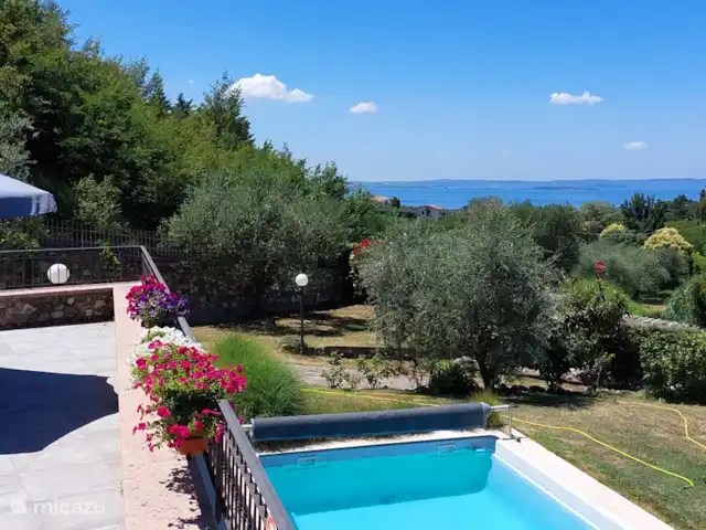 Casa Quarole - Lac de Garde | Italie, Lac de Garde, Cavaion Veronese - maison de vacances Vue sur le lac de Garde