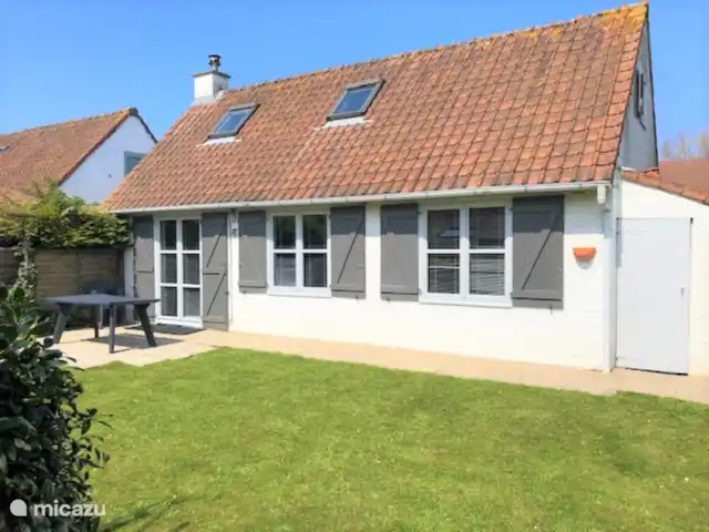 Duinhoek 70 en Bélgica, Costa Belga, De Panne - casa vacacional Parte trasera de Duinhoek 70