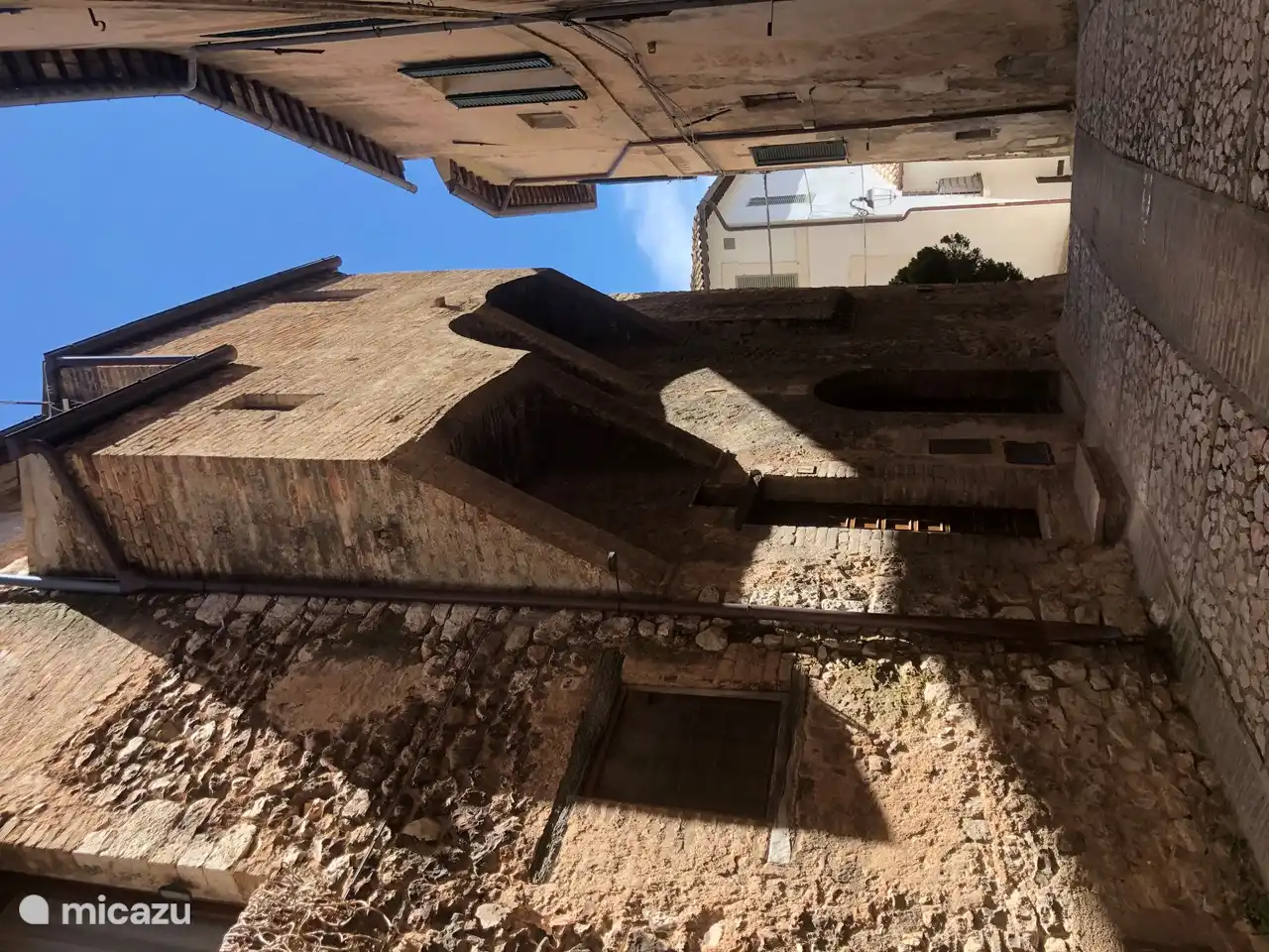 One of the 13th century houses in Trevi