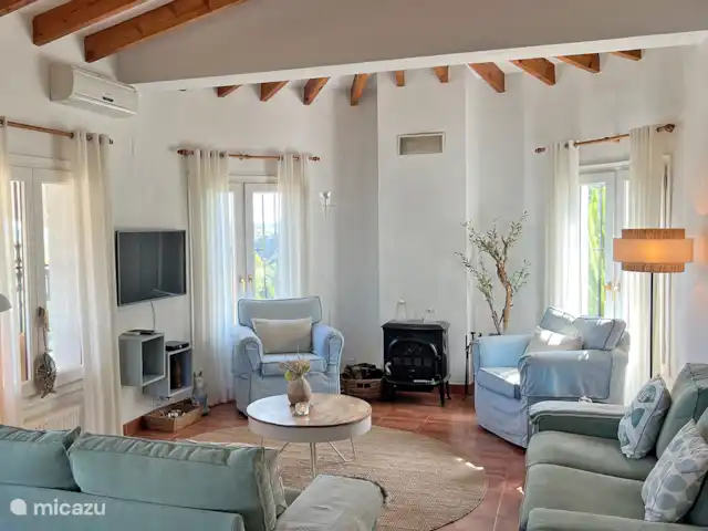 Location de Vacances Espagne, Costa Blanca, Dénia, villa - Maison Miguel Partie du salon