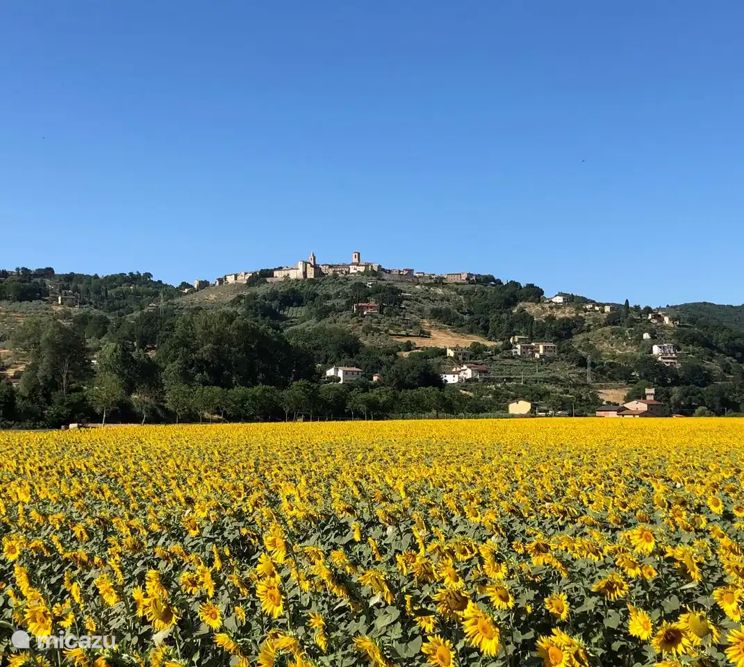 Bettona vue de la vallée