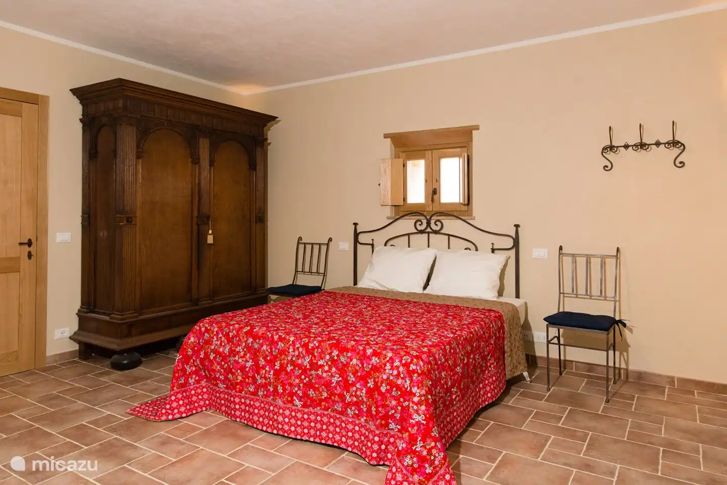 Lit dans la chambre Cappuccino