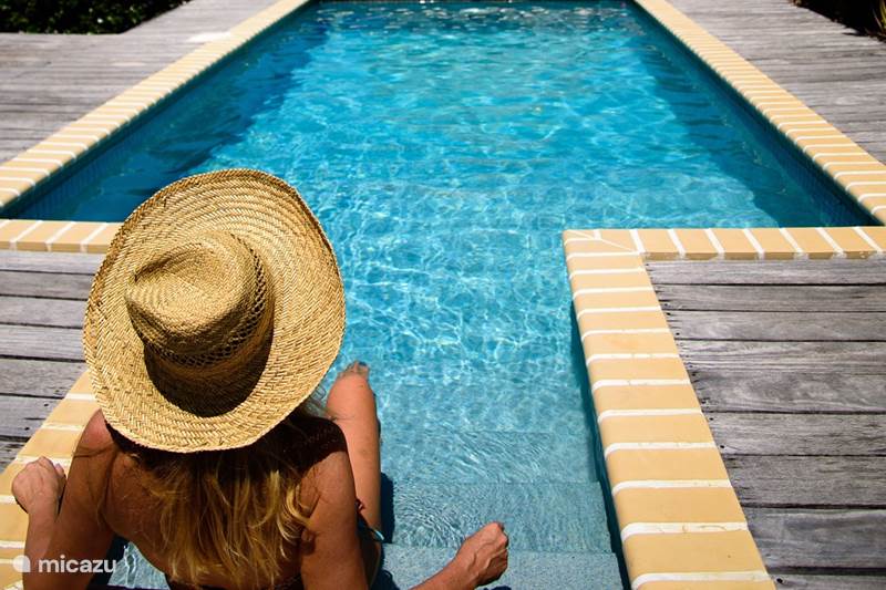 Ferienwohnung Curaçao, Banda Abou (West), Fontein Bungalow Bungalow mit Pool+Whirlpool Trupiaal