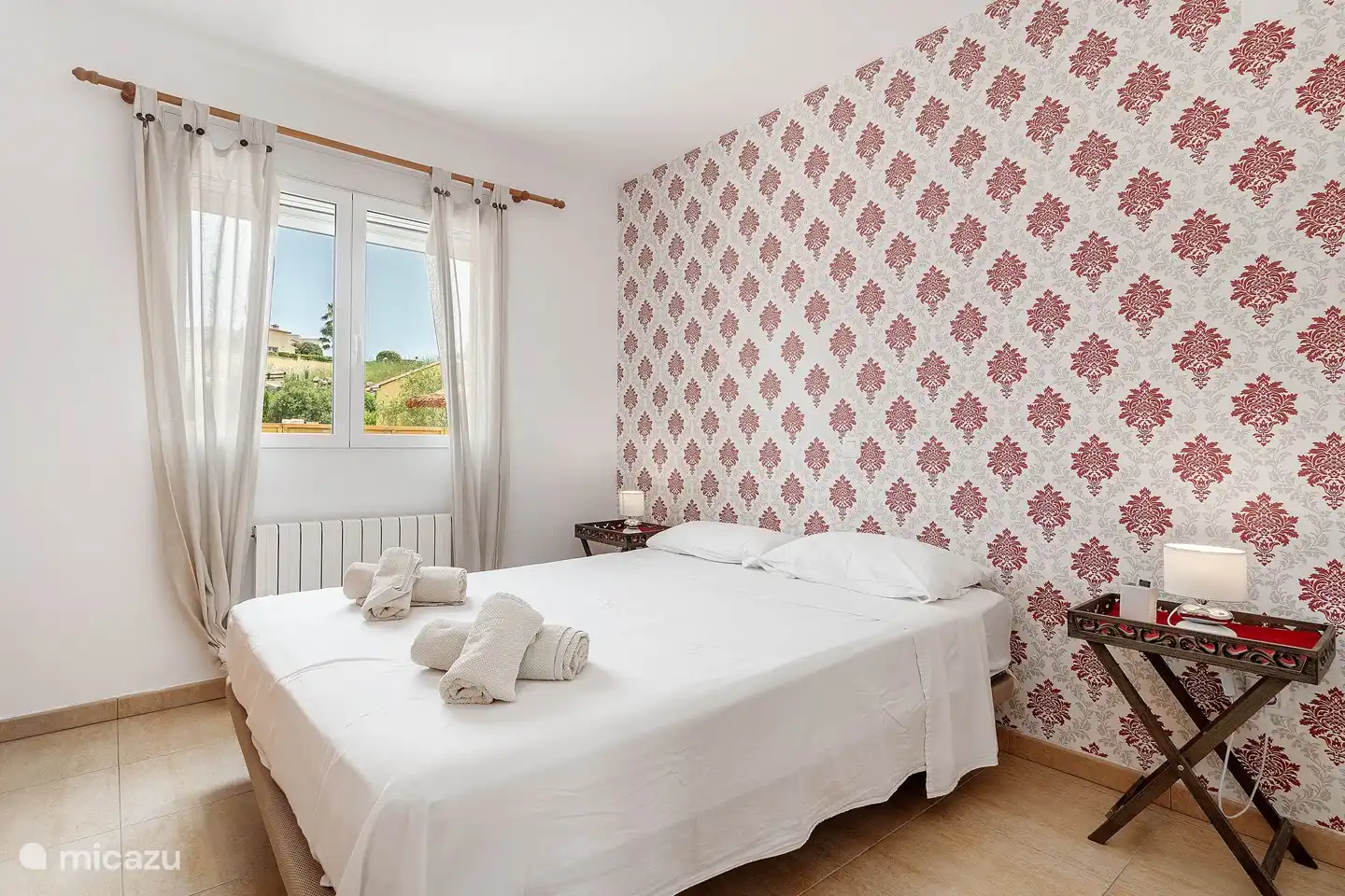 Bedroom 1 with double bed