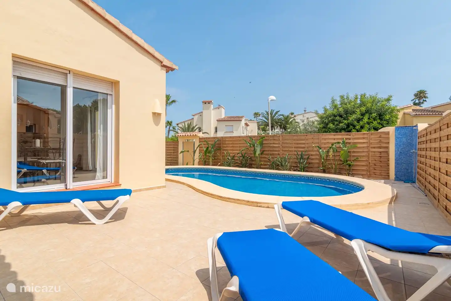 View of the swimming pool