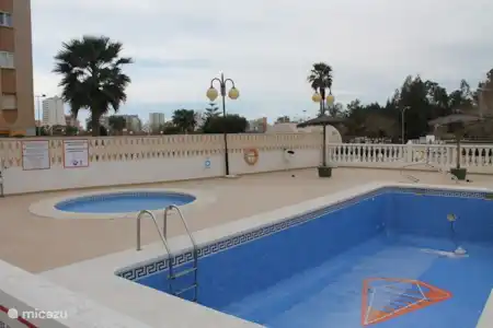 Vakantiehuis Spanje, Costa Blanca, Calpe appartement Strand appartement Topacio IV zwembad