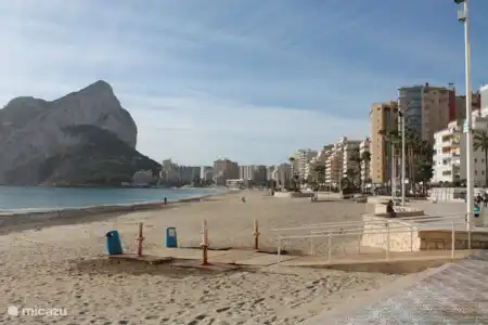 Vakantiehuis Spanje, Costa Blanca, Calpe appartement Strand appartement Topacio IV boulevard